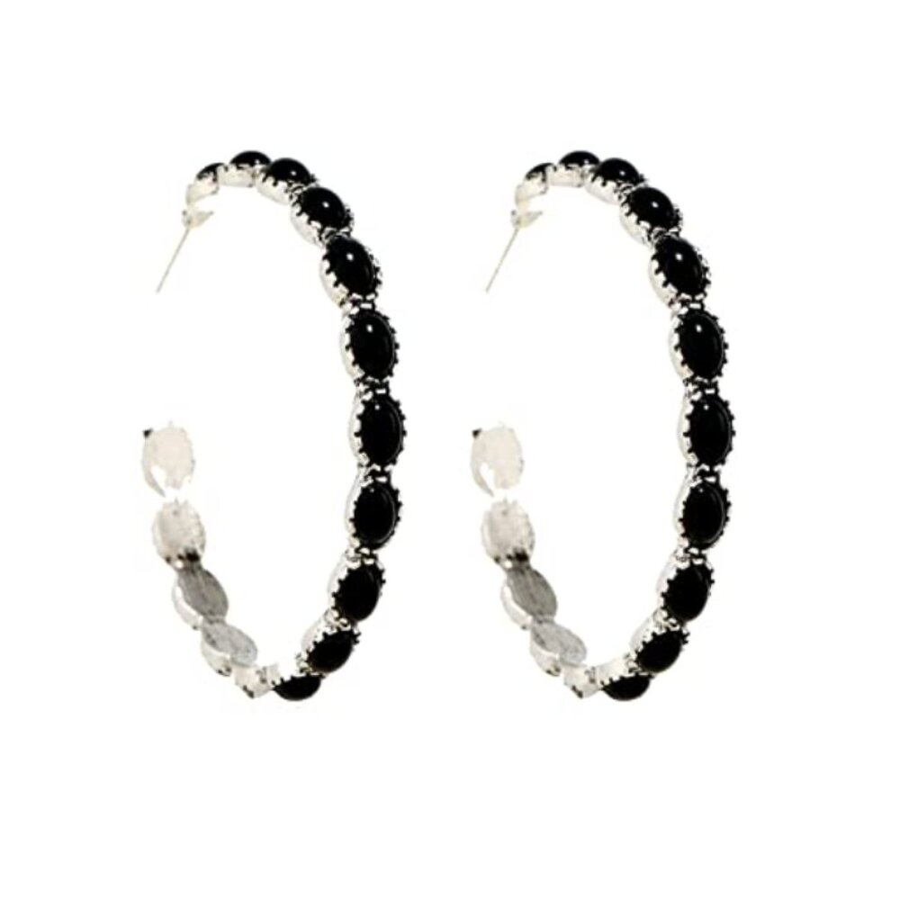 Natural✦ Dangle Oval Earrings ✦